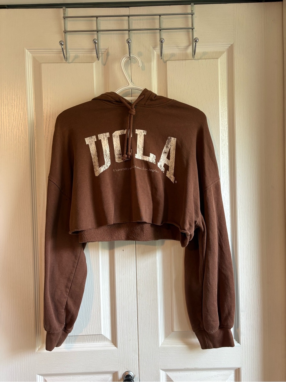 Cropped Hoodie - Brown Women's Pullover